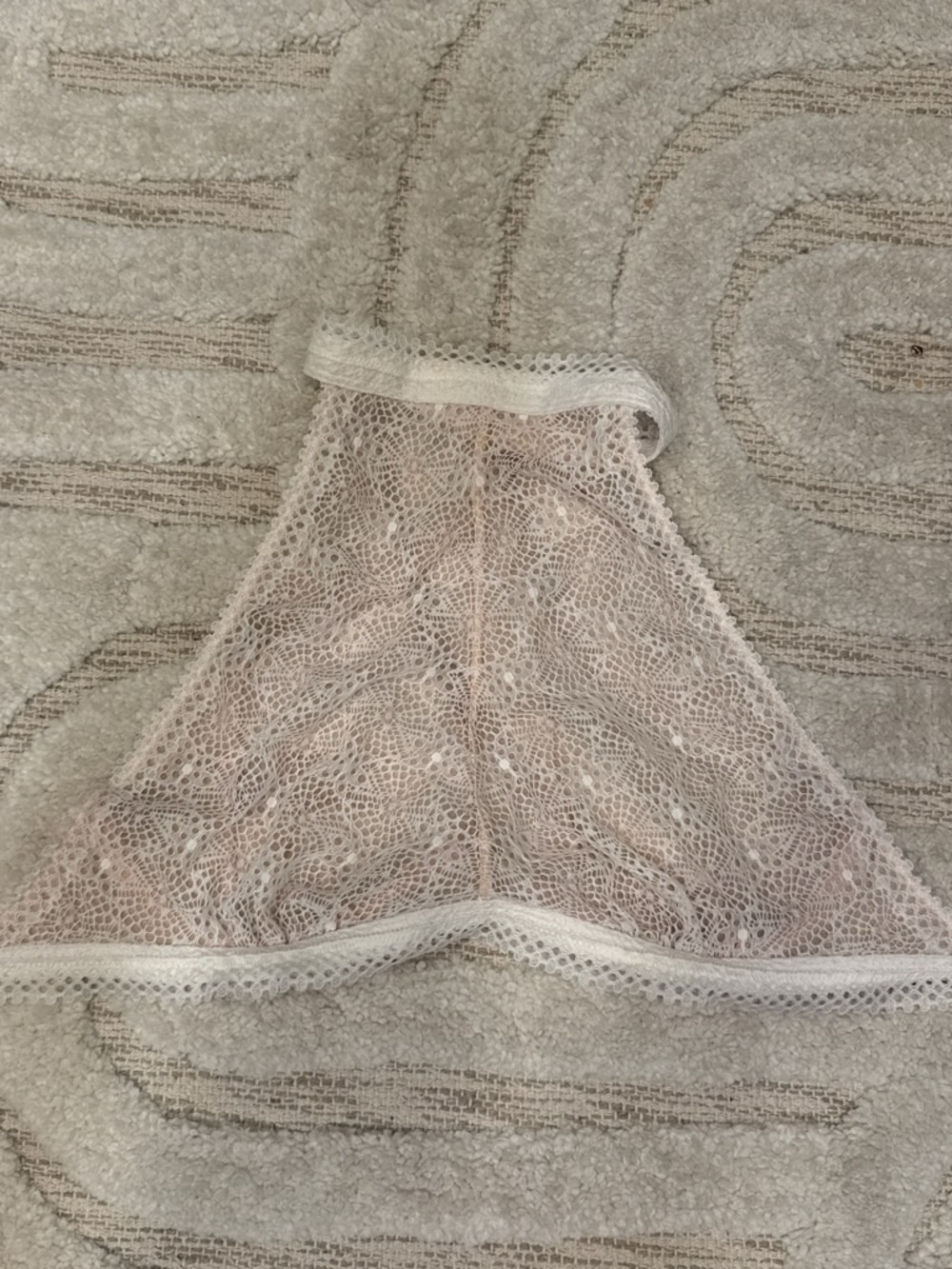 Victoria's Secret Light Pink Lace Bandeau